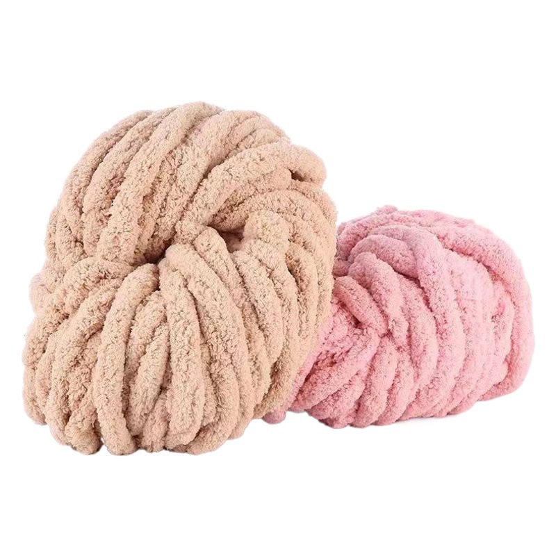 Super thick ice line hand woven single strand super thick Iceland line finger scarf hat blanket handmade diy spot supply