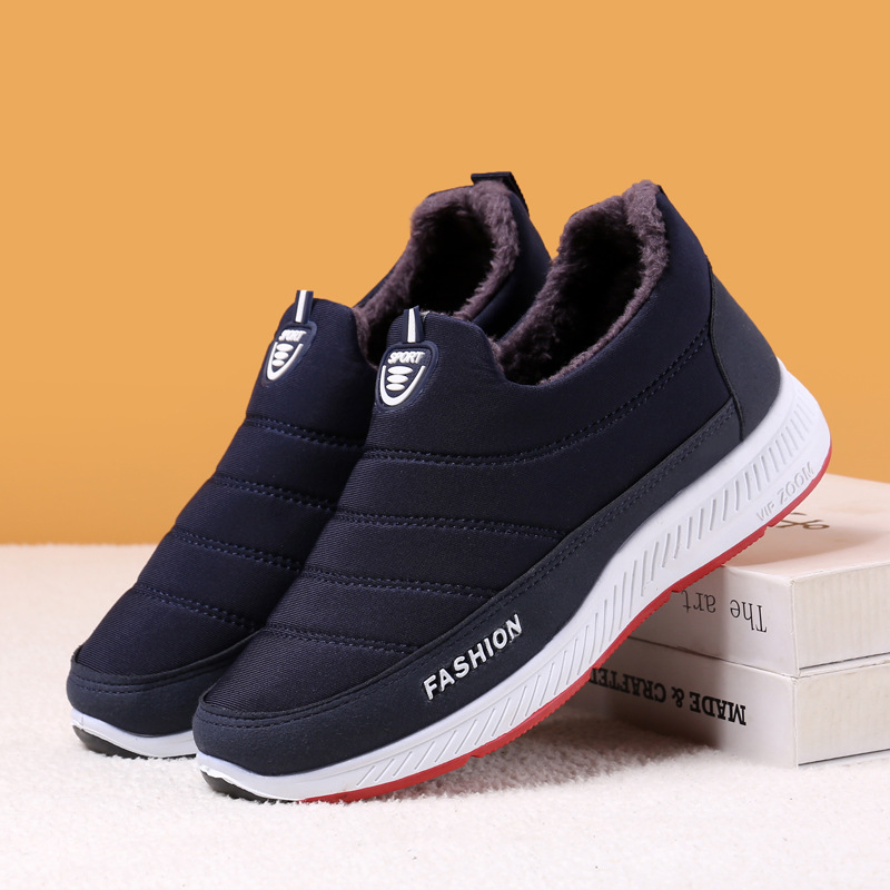 Picture of Women's Cotton Shoes 2023 Winter Velvet Warm Mother's Shoes Casual Old Beijing Cloth Shoes Thickeneded Non-Slip Waterproof Snow Boots