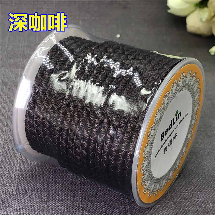 Picture of Taiwan line 3mm wear-resistant twist dragon pattern rope hand woven diy jade beeswax necklace rope hand rope wire