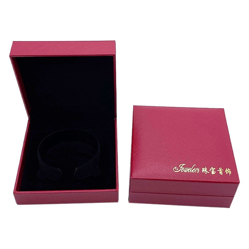 Bracelet Box Thickened Glow Plastic Box Jewelry Box Bracelet Box Leather Paper Jewelry Jade Gold Handstring Box Necklace Box
