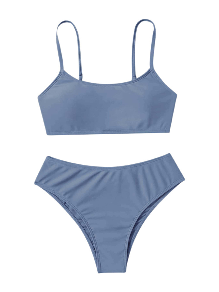 Picture of European and American New Children's Swimwear Girls' Split Bikini Big Kids Amazon Cross-border Swimwear in stock Bikini