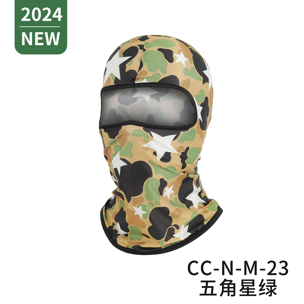 Picture of Ruidong Amazon Outdoor Cycling Mask Hood Bicycle Windproof Sports Turban Liner Sun Protection Hood Hat