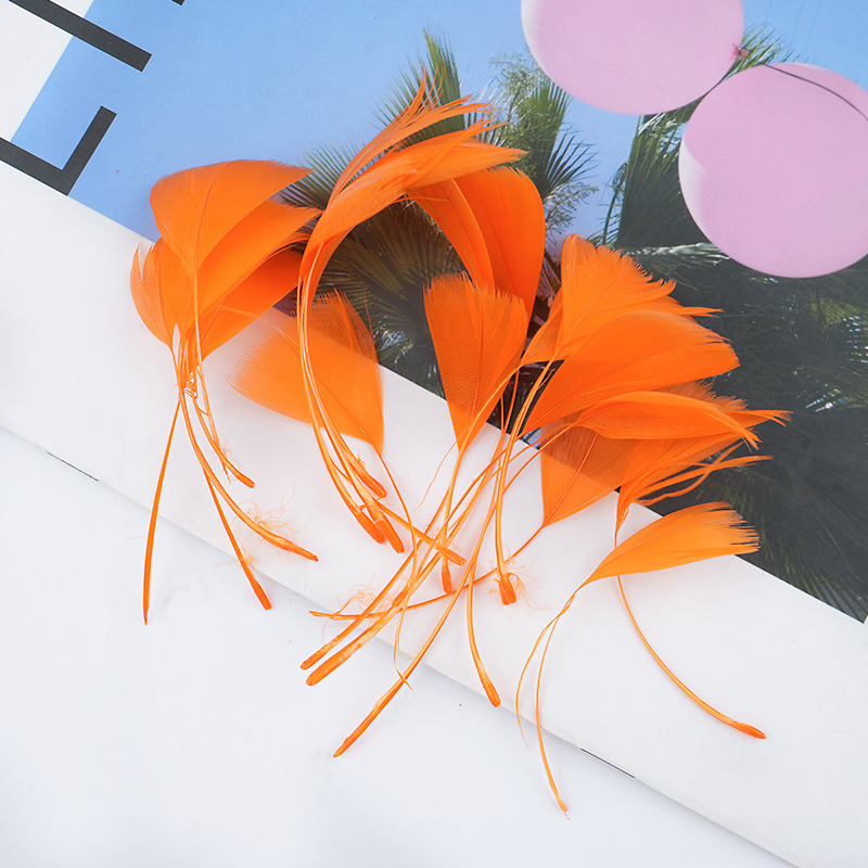 Picture of diy handmade color floating feather goose feather dream catcher wave ball gift box filling decoration materials