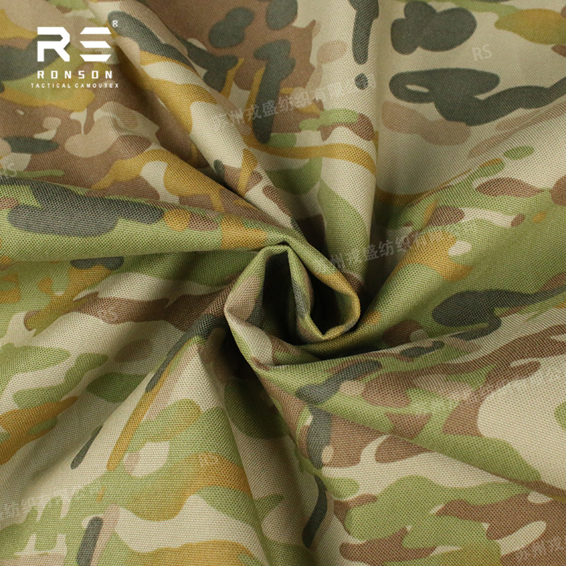 Picture of Amcu New Australian Camouflage 500D Nylon X-Pac Composite Diamond Grids Fabric Waterproof Lightweight Fabric