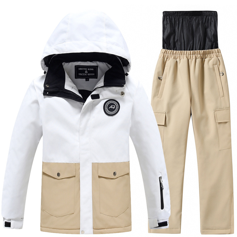Picture of New Children's Ski Suit suit Boys and Girls Winter Outdoor Waterproof Warm Thickened Children's Ski Suit