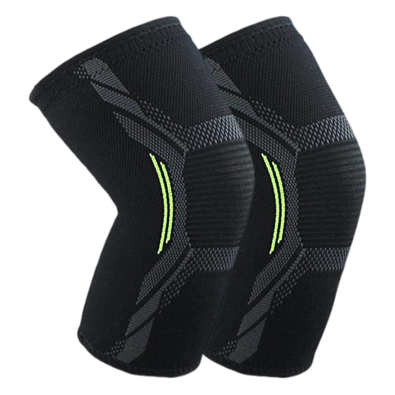 Sports Protective Gear, Sports Knee Pads, Four-Way Stretch Knitted Warm Knee Pads, Nylon Knee Pads, Protective Gear, Ball Sports Supplies