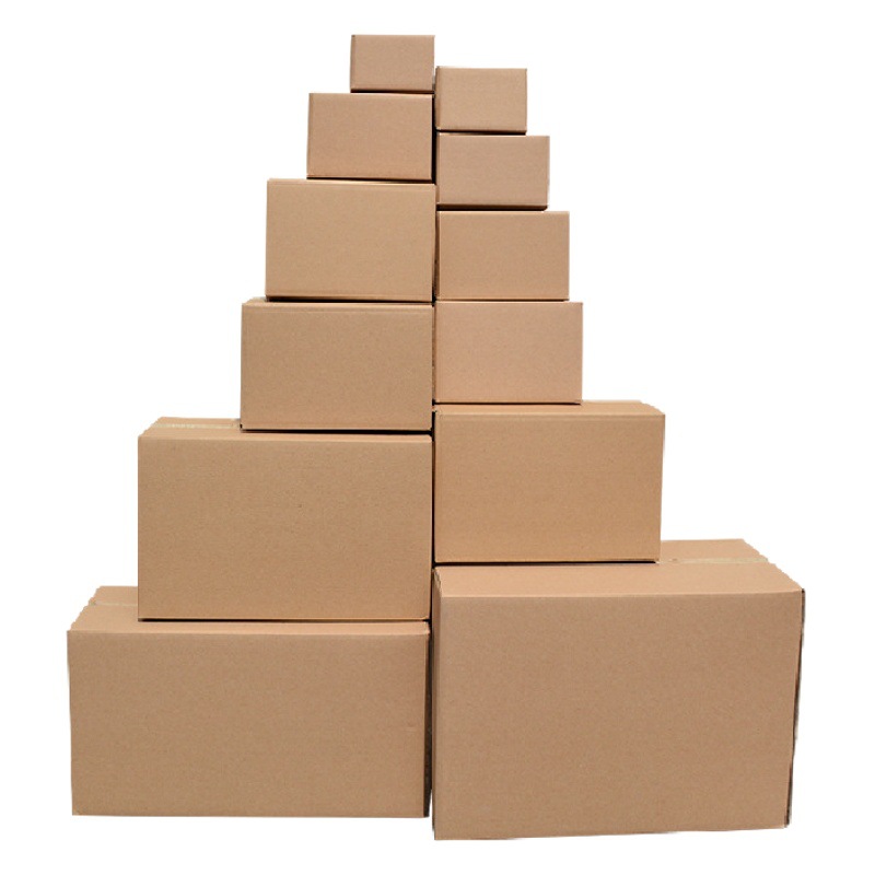 Express Packaging Box Jewelry E-Commerce Logistics Packaging Moving Large Extra Hard No. 1-12 Postal Express Carton
