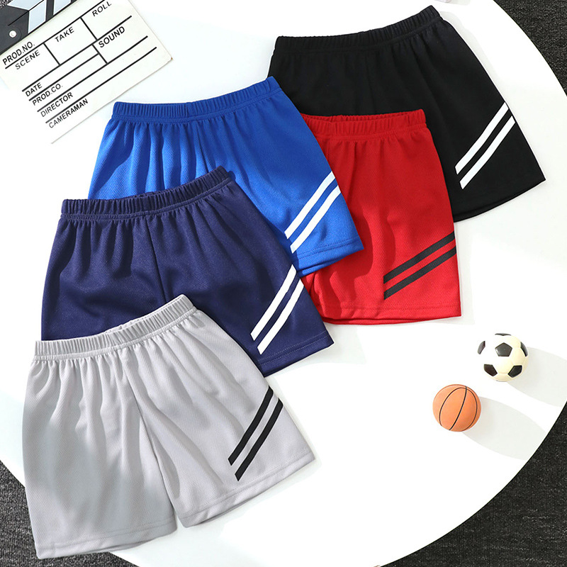 Overseas Cross-border American Version Children's Summer 5-piece Multi-color Quick-drying Sports Shorts Boys and Girls Casual All-match Pants 1