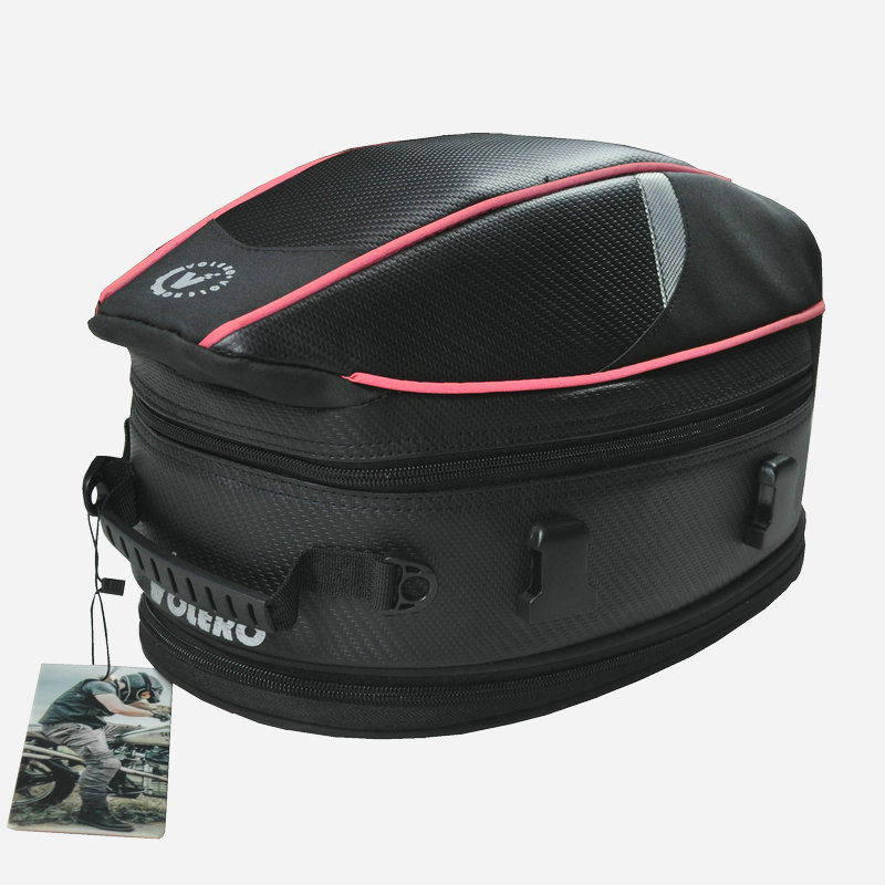 Cross-border VOLERO motorcycle rear seat bag car tail bag waterproof rear trunk helmet backpack AliExpress BAG-014