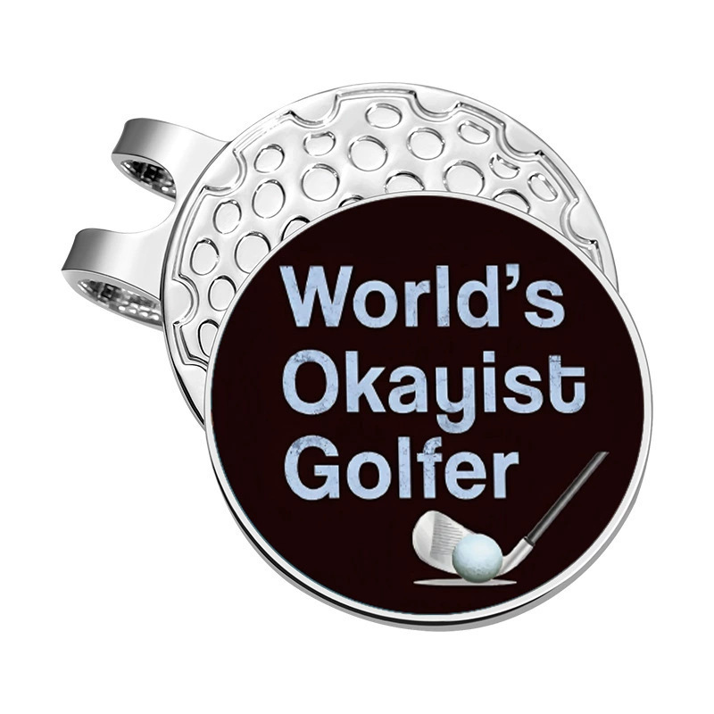 Picture of Golf cap clip magnetic ball mark metal mark cross-border hot sale
