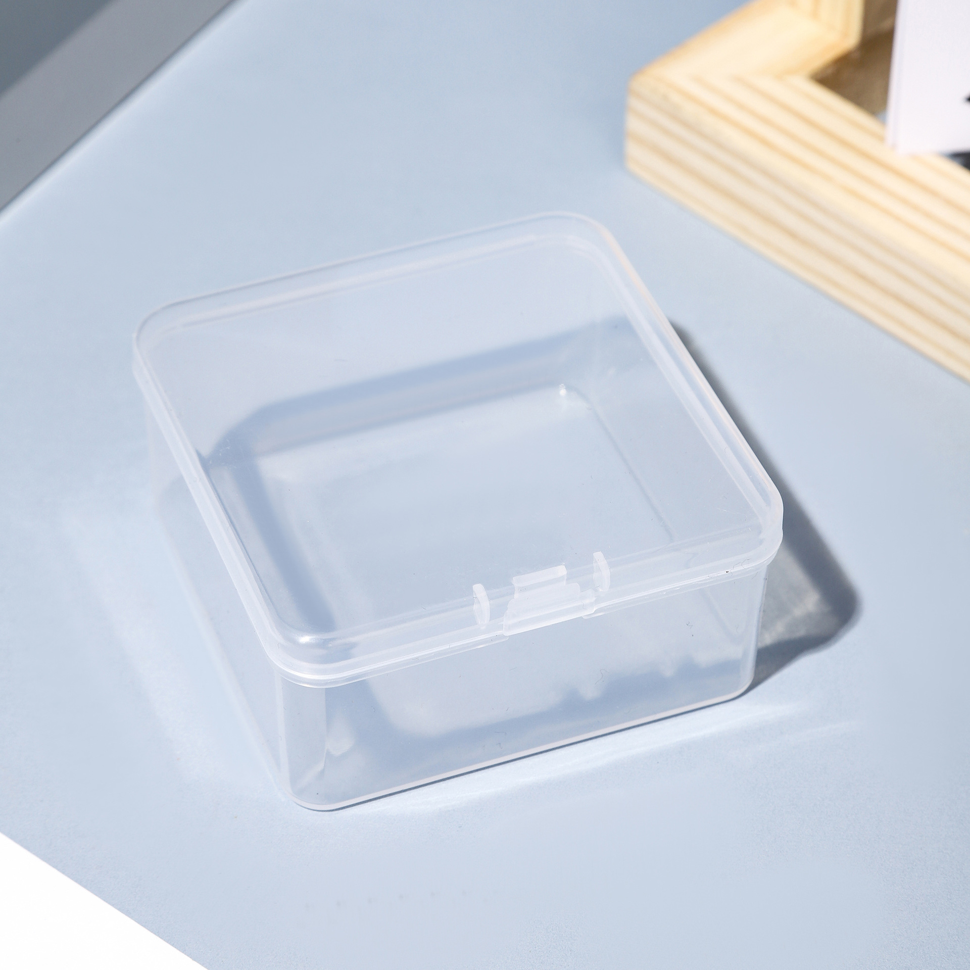 7.5 box high transparent plastic environmental protection material box small products teaching aid box pushpin pin jewelry parts box