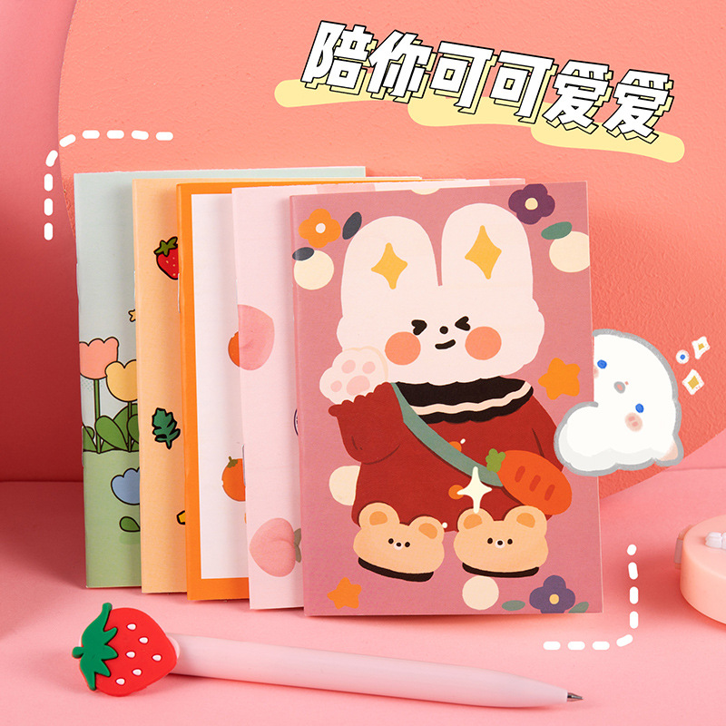 Picture of Cute small notebook office supplies notepad student stationery portable mini notebook note pad soft copy