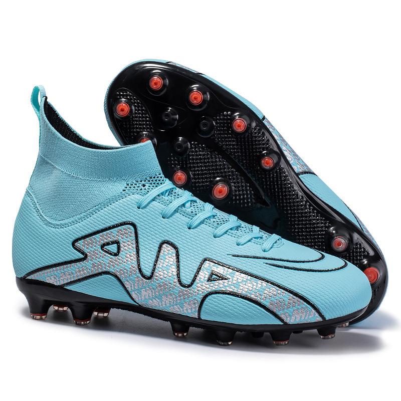Cross-border New High-top Football Shoes Spike Assassin 15 Football Shoes Broken Nails Professional Training Shoes football Men's