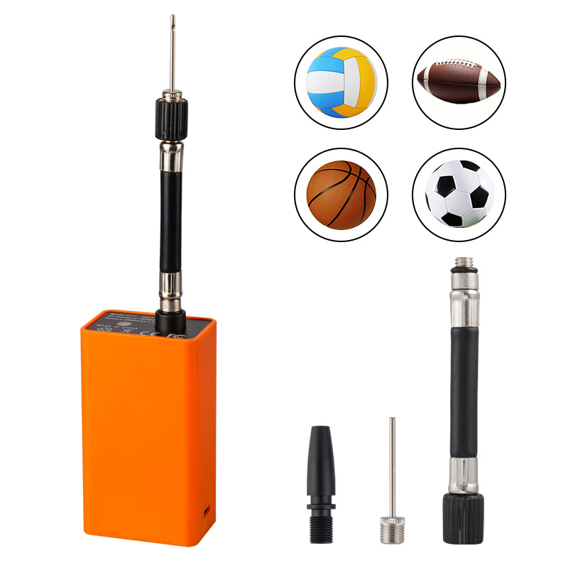 Picture of Football Inflator Electric Air Pump Ball Volleyball Basketball Inflator Pump Automatically Stops When Full Lightweight
