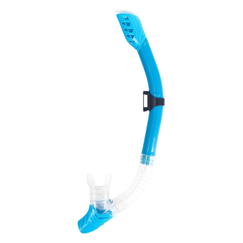 Cross-border Hot-selling Full Dry Snorkeling Tube Adult Unisex Liquid Silicone Snorkeling Equipment Swimming Diving Supplies
