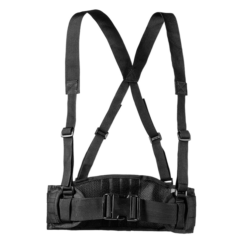 Tactical Waist Seal MOLLE Tactical Belt Military Fan CS Multi-function Field Wide Belt Portable Waist Seal