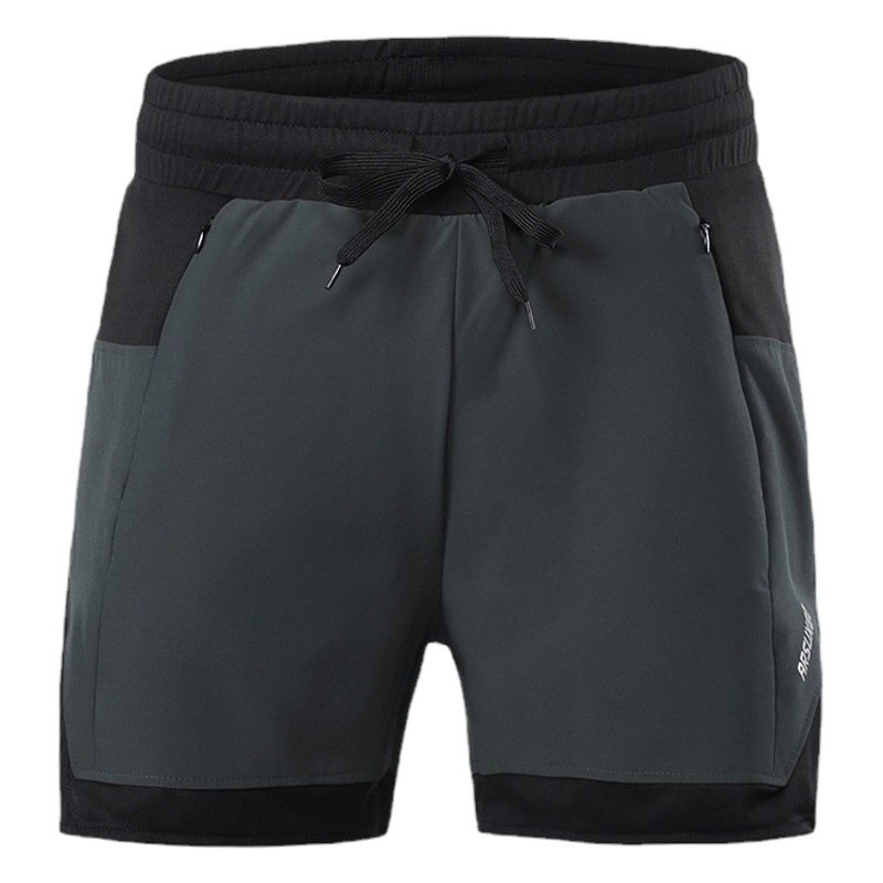 Summer Running Marathon Sports Shorts Quick-drying Fitness Outdoor Leisure Breathable Anti-running Light Lining Men's