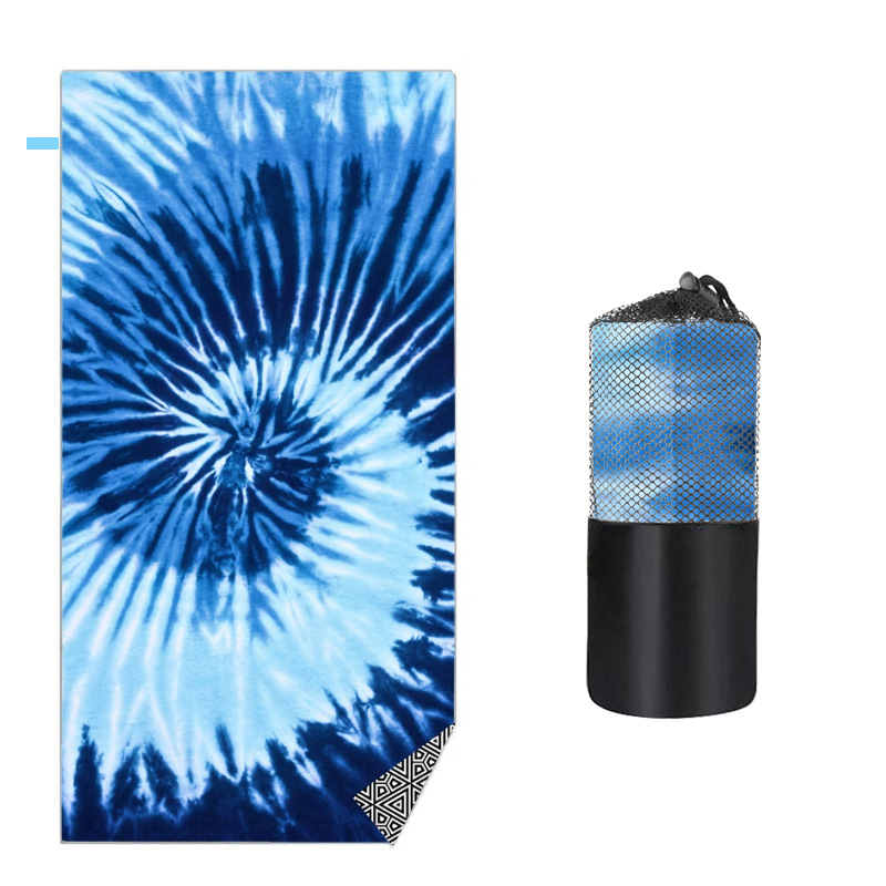 Picture of New Cross-Border Amazon European and American Double-Sided Velvet Quick-Drying Bath Towel Customizable Printed Towel Beach Swimming Beach Towel