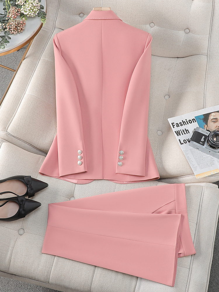 Picture of Spring and Autumn Business Wear Women's suit Women's Fashion Dress Stitching Women's Suit Work Clothes Korean Casual Small Suit