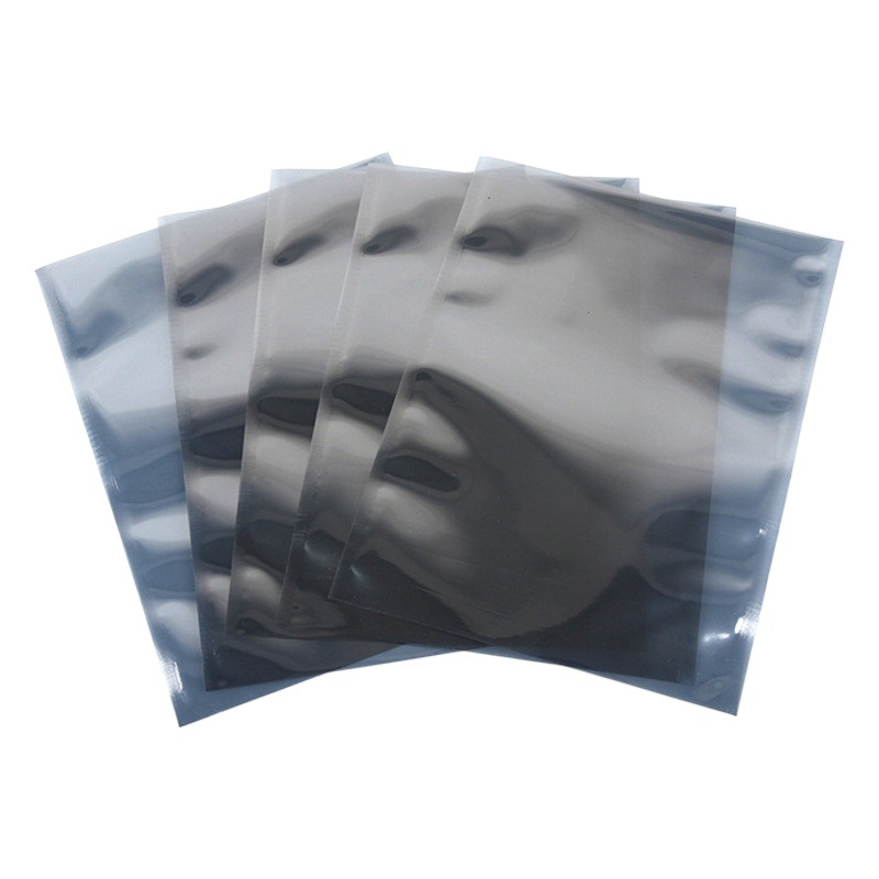 Electrostatic Bag Flat Pocket Shielding Bag Light Bar Packaging Bag PCBA Electronic Component Bag Hard Disk Chip Electrostatic Bag
