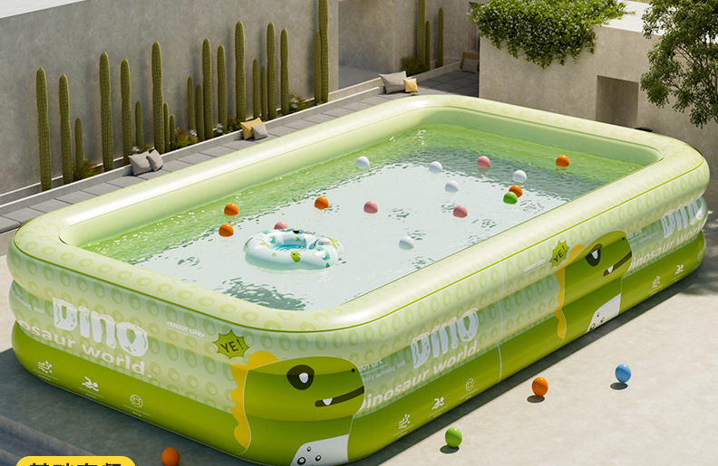 Picture of Inflatable Pool Swimming Pool Children's Inflatable Pool Home Outdoor Large Family Pool Thickened Baby Paddling Pool