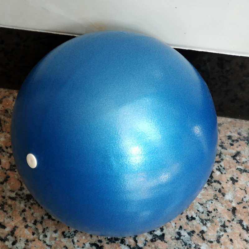 Picture of Yoga ball frosted thick explosion-proof clip back ball straw ball gymnastics ball fitness ball 25cm pilates ball wholesale