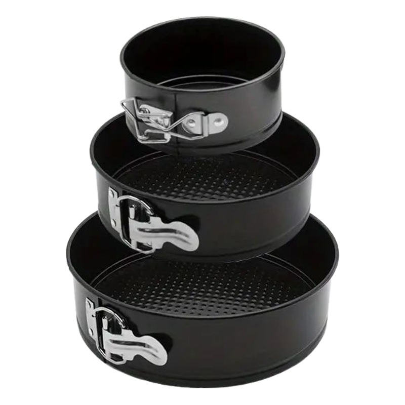 Round cake pan mold egg 47910-inch non-stick carbon steel telescopic mousse ring round cake baking pan