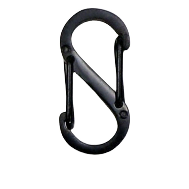 304 Stainless Steel Mini 8 Connection Buckle Clothing Jewelry Handmade Accessories Bag Gold Hanging Key Chain Metal Button