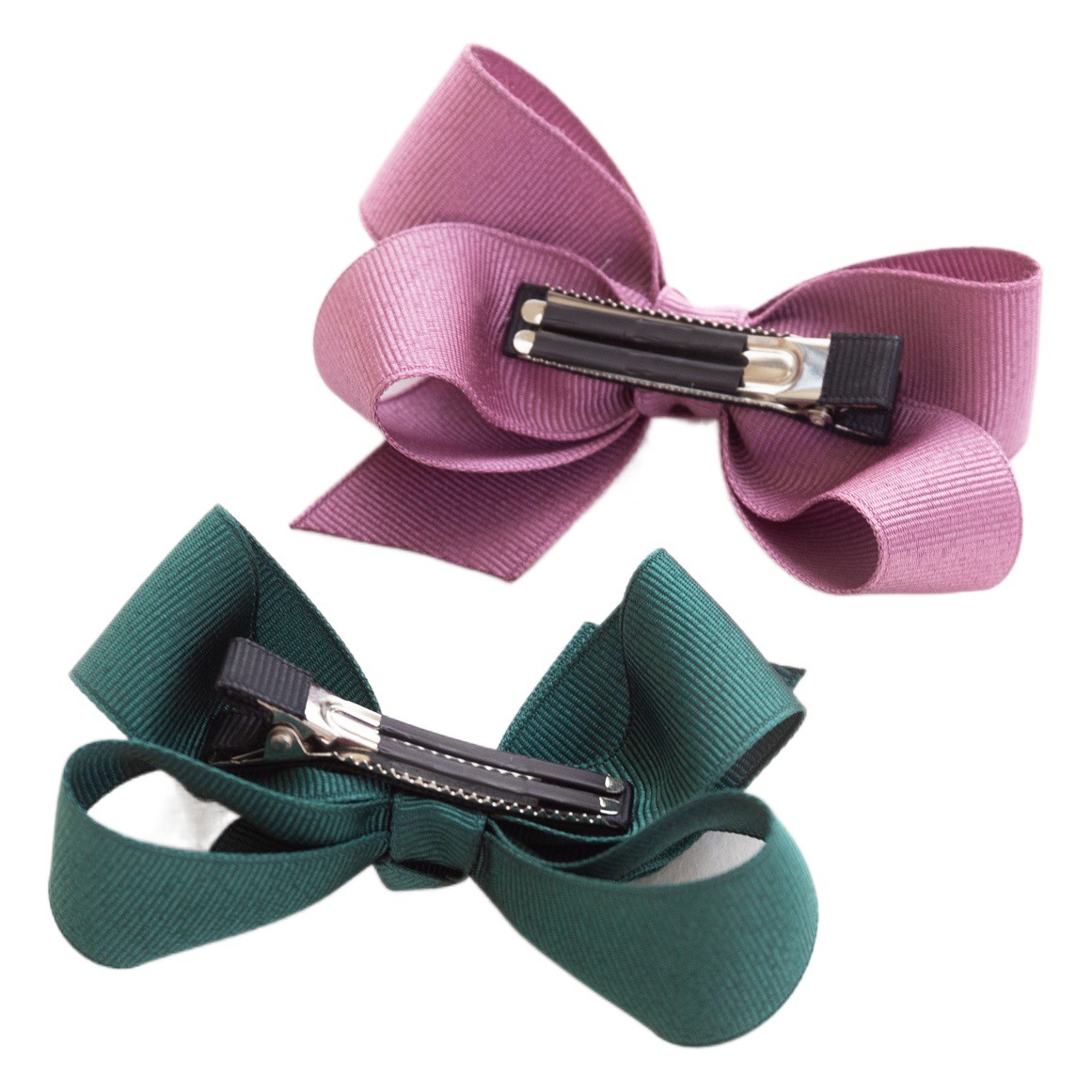 Baby Hair Clip Texture Classic 8cm bow Girl Baby No Harming Hair Clip bow Same Type Children's Headwear
