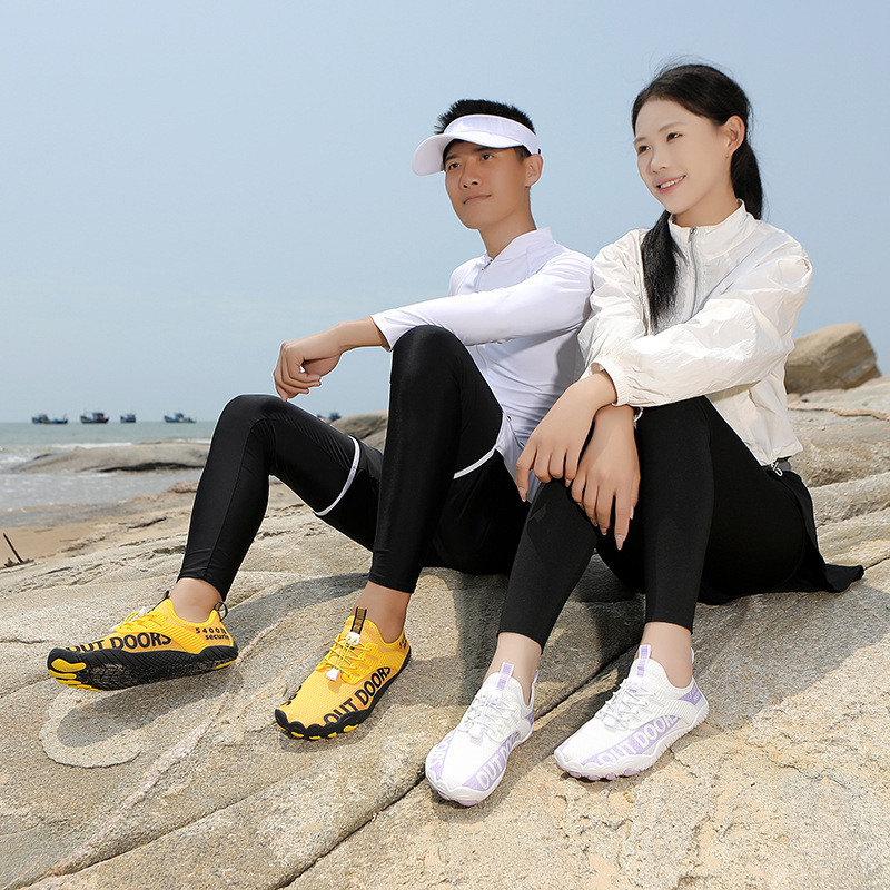 Wading Shoes, River Tracing Shoes, Amazon Cross-Border Xiyin New Five-Slip Bottom Finger Tracing Swimming Multi-Functional Yoga Shoes