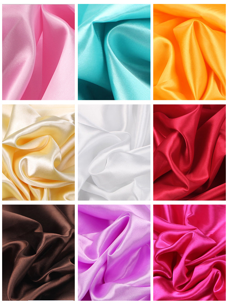 Satin fabric, fabric, satin, color, ding silk, gift box, lining cloth, silk cloth, red cloth, cloth head, red silk cloth