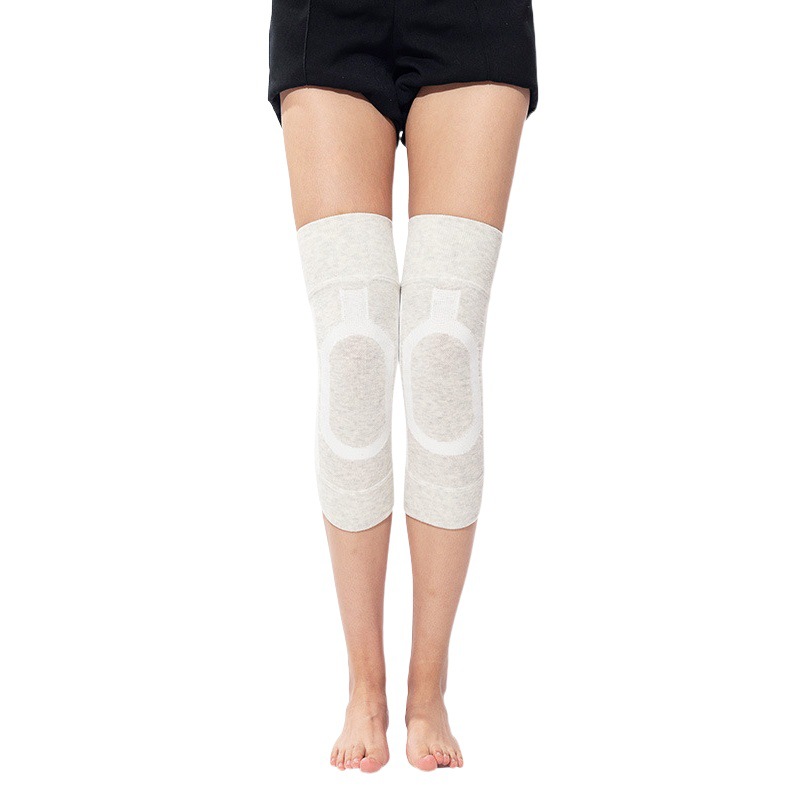 Japanese Knee Pads Warm Graphene Cold-proof Knitted Riding Knee Leg Pads Sports Air-conditioning Room Home Knee Pads Wholesale