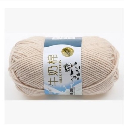 Picture of Five strands of milk cotton medium thick cotton yarn acrylic wool hook shoes wholesale Tang 5 strands of wool wholesale