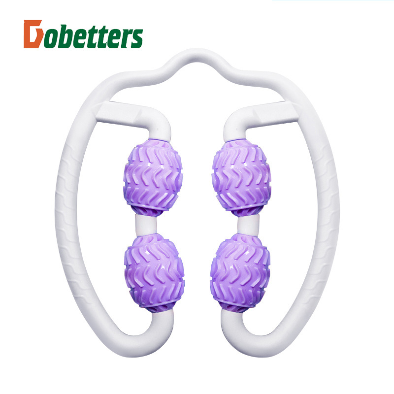 Picture of Ring leg clamp hand massager leg massage yoga leg muscle training roller