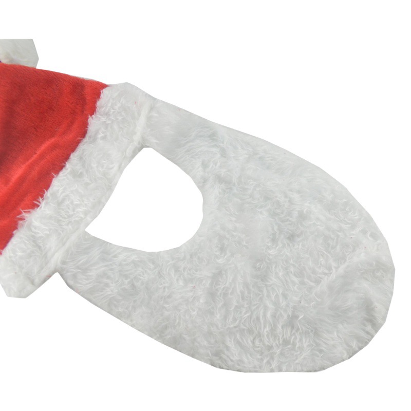 European and American AliExpress Fun Stupid Beard Christmas Hat Style Christmas Dress-up Headwear Santa Claus Hat