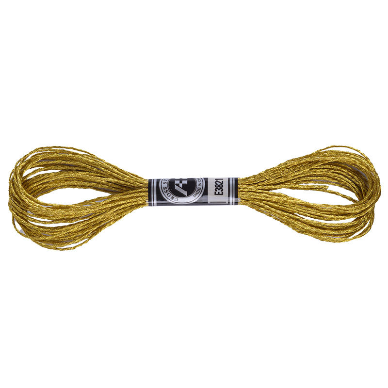 Picture of Manufacturer Wholesale Dmc Color Gold and Silver Thread Embroider Cross Stitch Thread Handmade Accessories 8.12m Strands of Metal Wire Embroider Thread