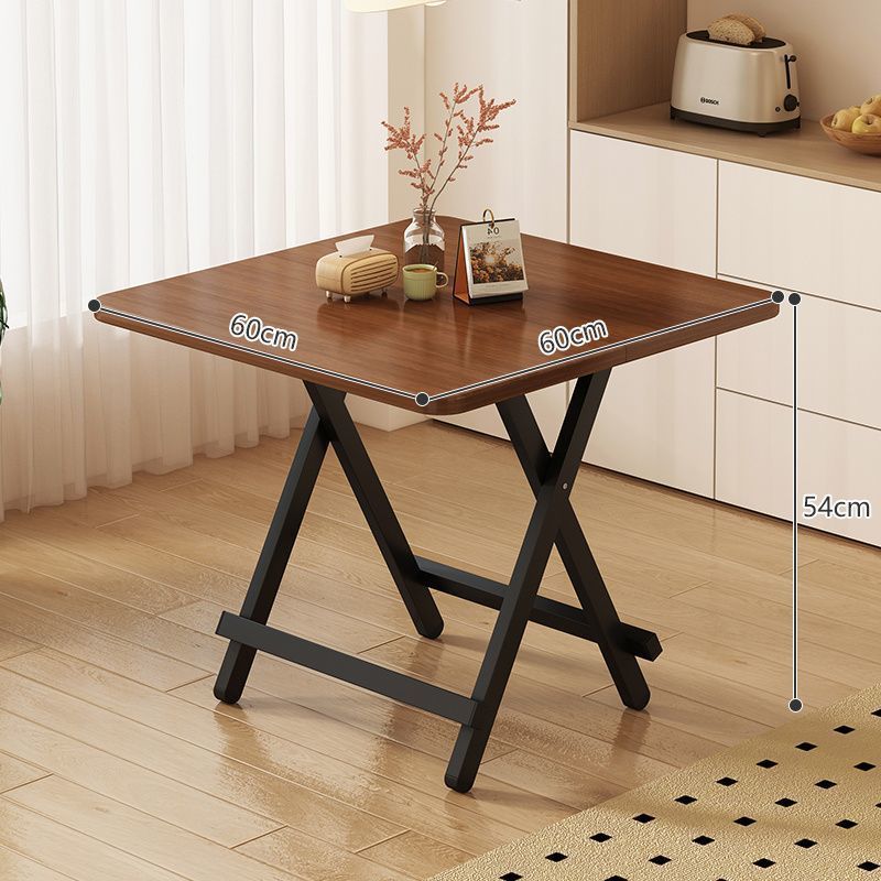 Picture of Foldable dining table, portable night market, stall, square table, household small apartment, rental room, dining table, dormitory, homework