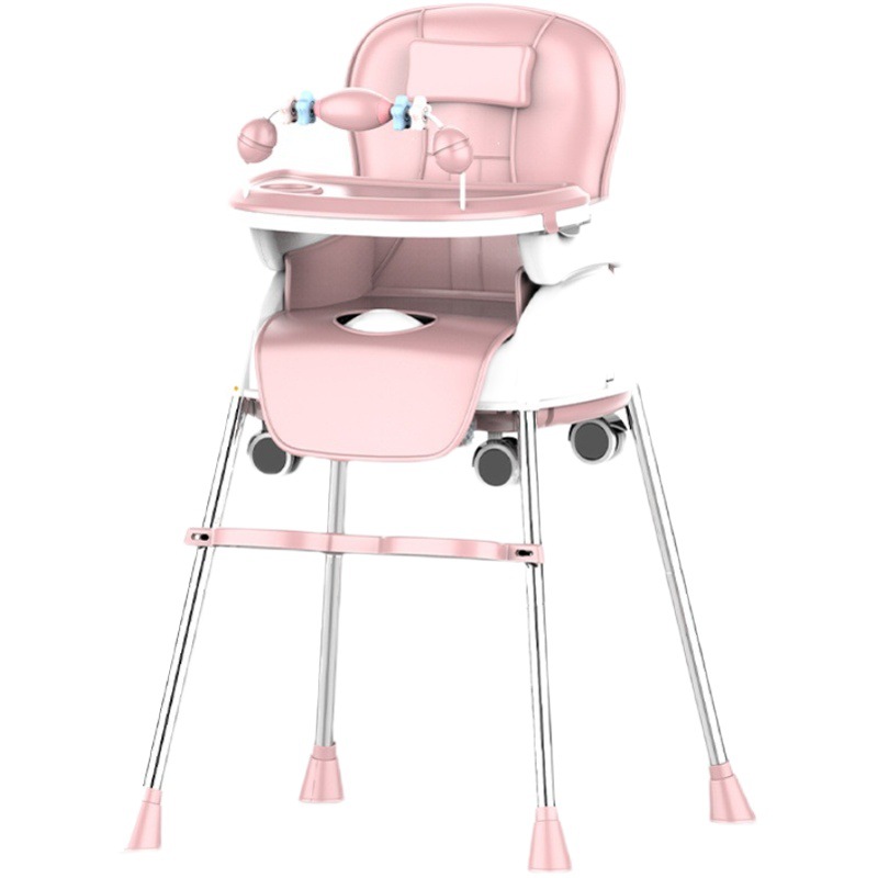 Baby Dining Chair Foldable Portable Household Dining Baby Chair Toddler Seat Children Dining Table Dining Table and Chair