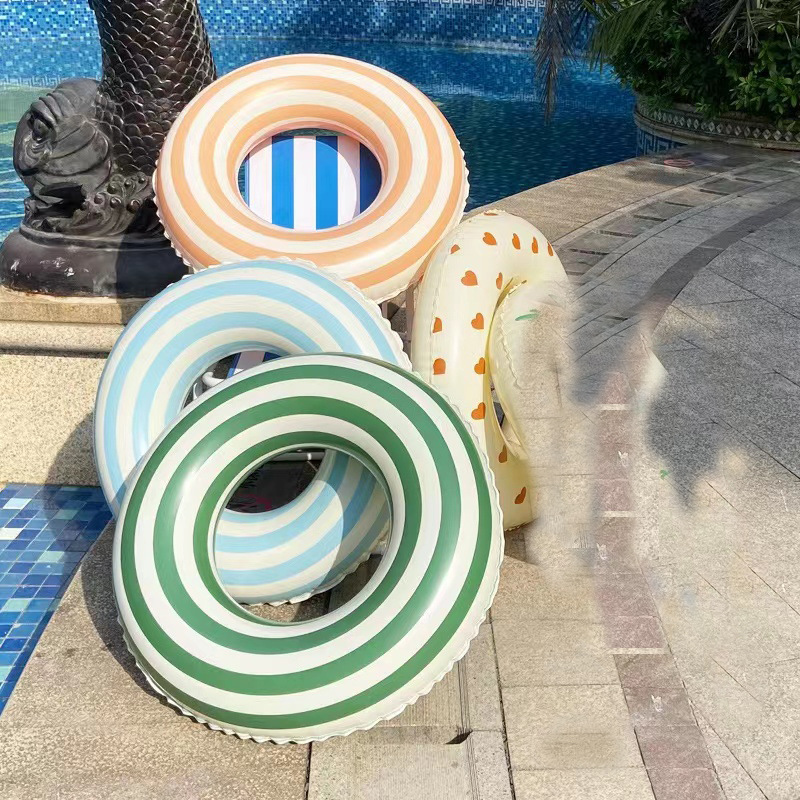 Picture of Haiyun Pvc Inflatable Kidsren's Swimming Ring Lifebuoy Thickeneded Single-Layer Double Air Bag Swimming Ring Inner Flange Manufacturer Wholesale