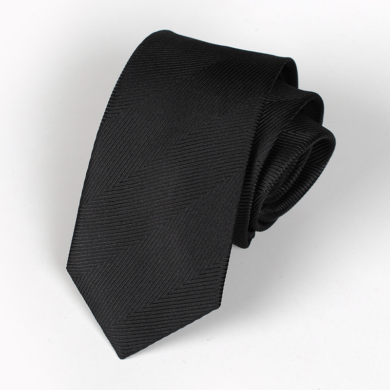 Picture of Tie 6cm Men's Striped Formal Business Professional Black Tie Team Wedding Red Tie Manufacturer Wholesale