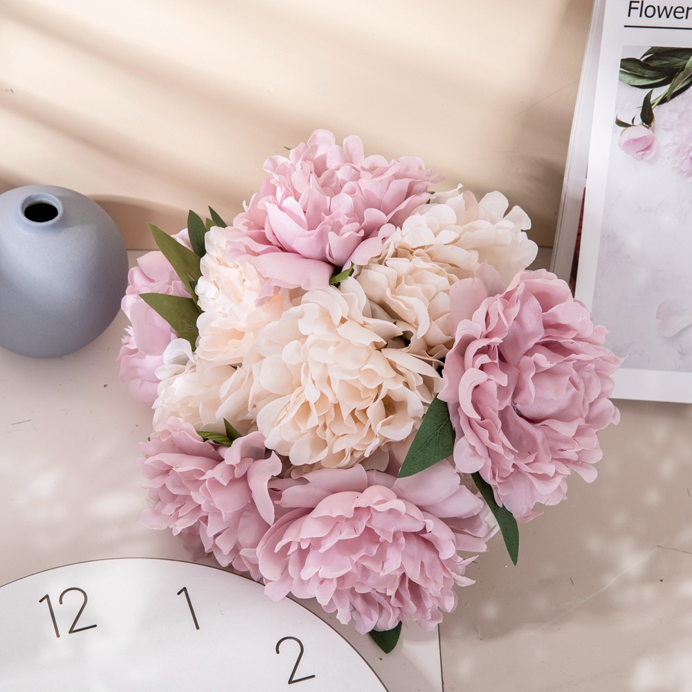 Picture of Manufacturer Recommends Erin Peony Wedding Holding Flowers Simulated Flowers Wholesale Home Decoration Craft Plants Mw11221