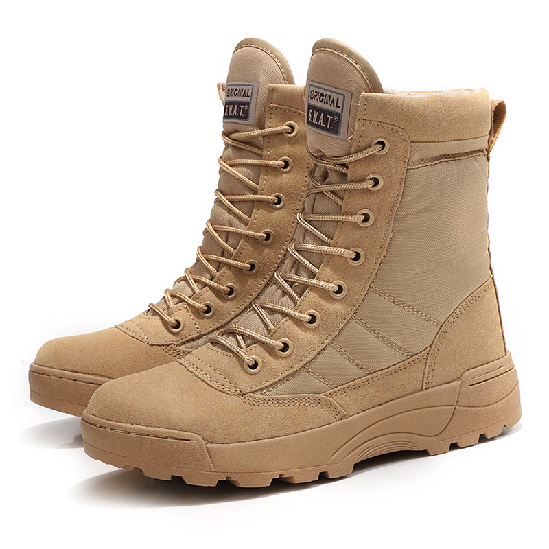 2024 high-top outdoor hiking shoes boots men's shoes cross-border shoes