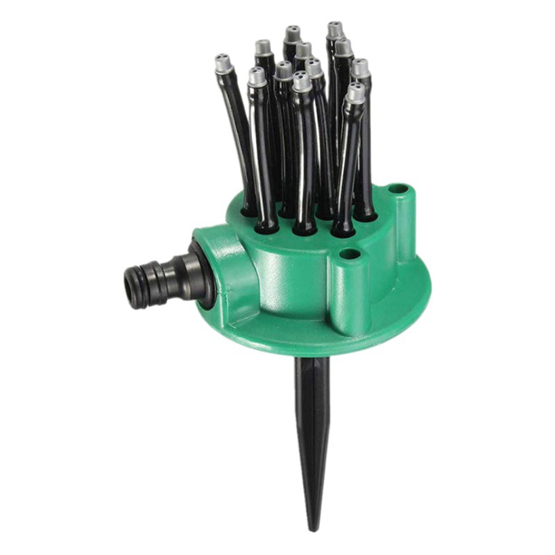 Wholesale gardening lawn sprinkler roof cooling sprinkler 360 degree garden automatic multi-head sprinkler