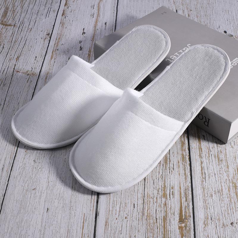 Picture of Hotel Slippers, Guesthouse and B&B Disposable Cotton Slippers, Winter Travel Home Hospitality, Thickeneded Non-Slip Logo Wholesale