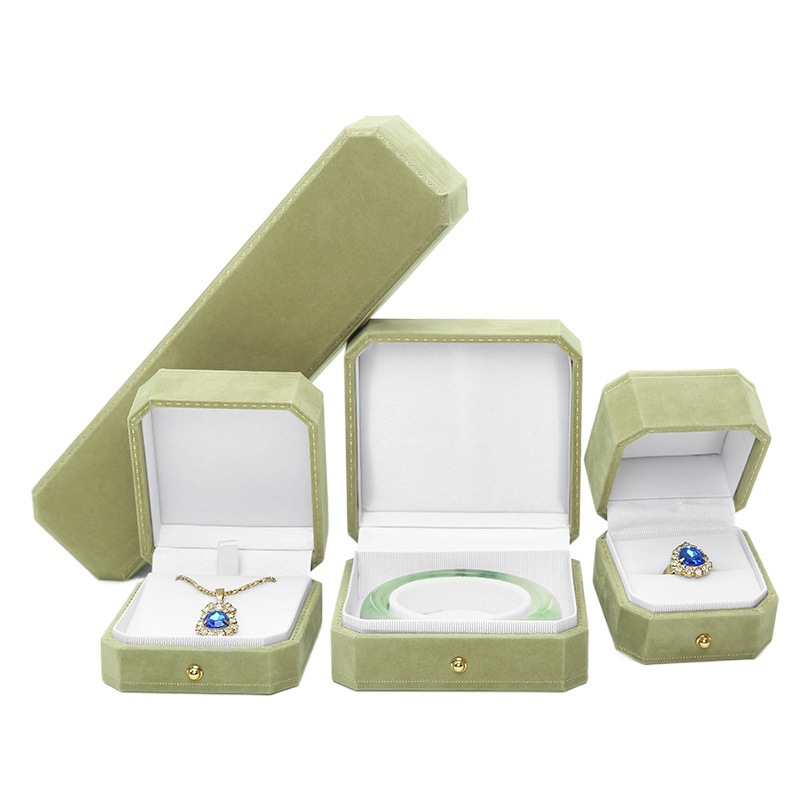 European-style octagonal lace jewelry box jewelry box proposal ring box pendant necklace jewelry storage box wholesale