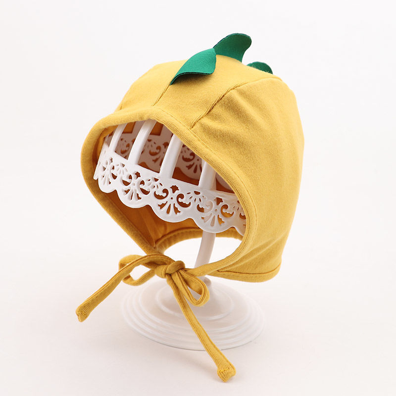 Picture of Baby Hat Spring and Autumn Thin Pure Cotton Cute Super Cute Ear Protection Hat Autumn and Winter Baby Lei Feng Cap Trendy