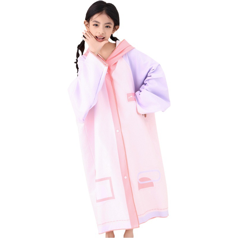 Children's Swimming Bath Towel Boys and Girls Cloak Absorbent Quick-drying Portable Buckle Sports Towel Hot Spring Bathrobe Bath Towel