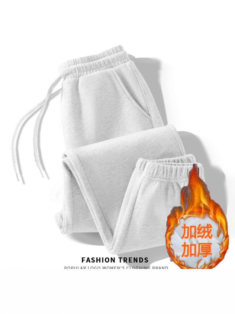 2024 sports pants autumn and winter new loose casual gray toe pants pants explosions lazy style