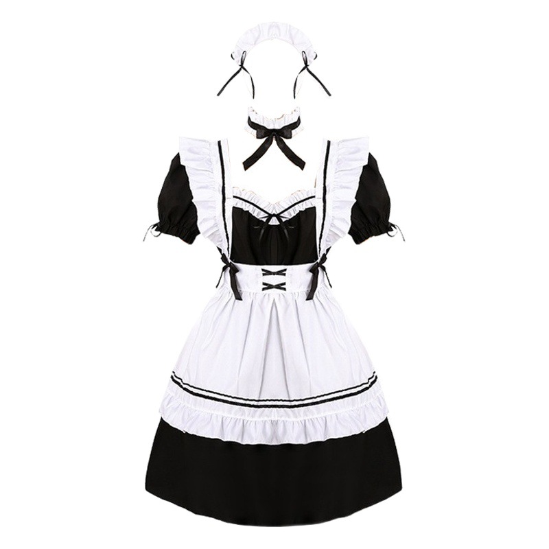 Picture of S-4Xl Large Size Japanese Style Maid Costume Cosplay Maid Costume Anime Cosplay Lolita Lolita Women's Clothing