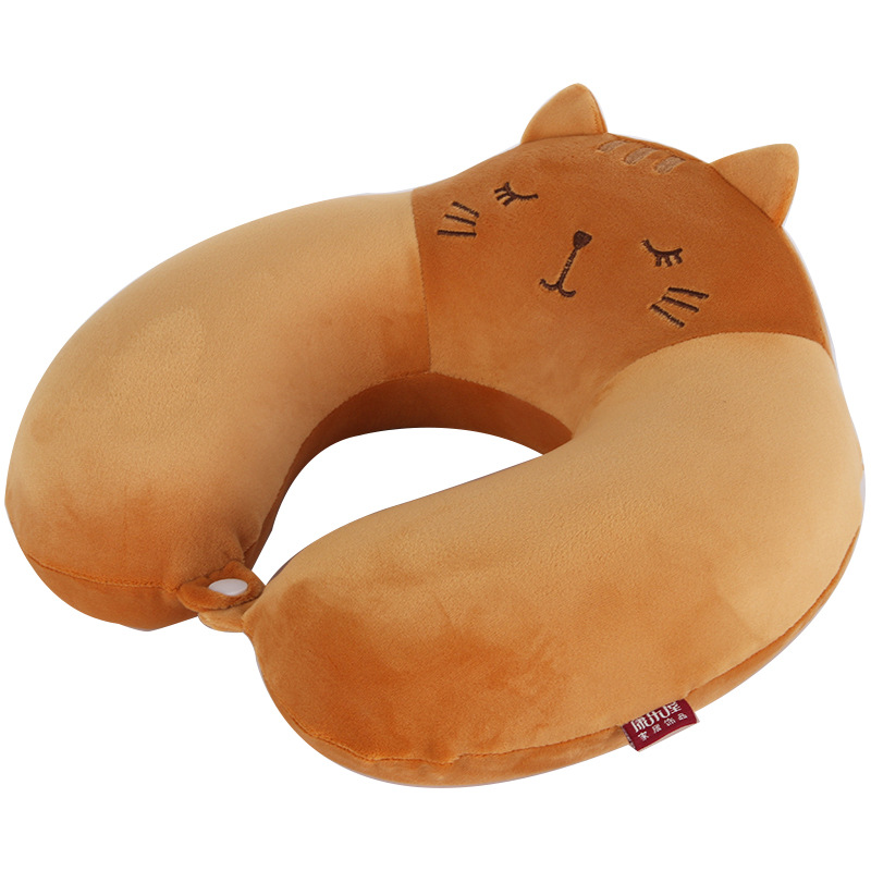 Picture of Cartoon animal slow rebound memory cotton U-shaped pillow leisure house office travel neck pillow neck pillow U-shaped pillow wholesale